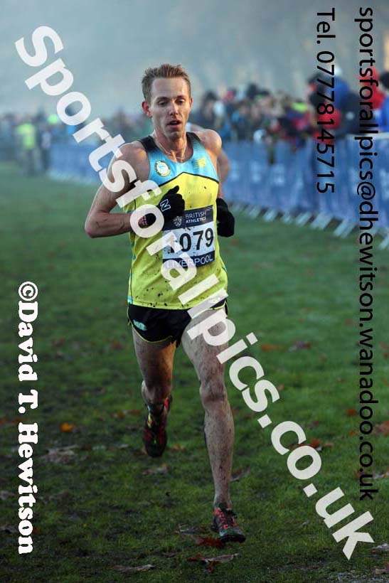 Senior and under-23 men, European Cross Country Trials, Sefton Park, Liverpool. Photo: David T. Hewitson/Sports for All Pics